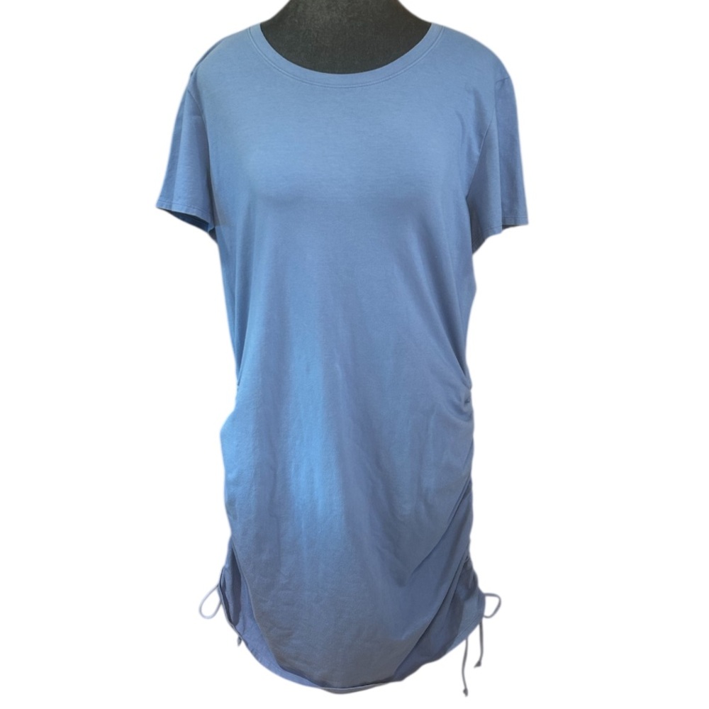 PINK Victoria's Secret Sky Blue Ruched Midi Dress XXL